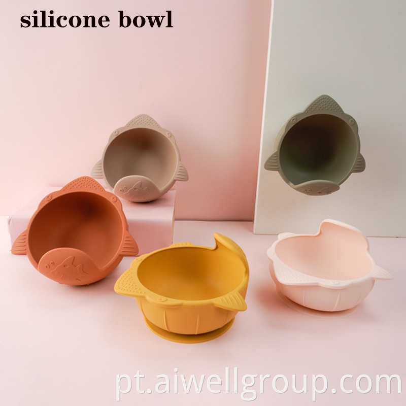 Food Bowl Silicone Feeding Bowl